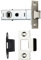 Carlisle Brass TLE5025NP TLE Bolt-Through Mortice Latch Tubular, Polished Nickel, 2.5 inch (64mm)