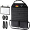 WYNEX Tactical Car Seat Back Organizer mit Gun Rack, Upgrade Tactical MOLLE Seatback Cover Protector Universal Fit Vehicles Truck MPV Pickup mit transparenter Tasche und Custom Patch