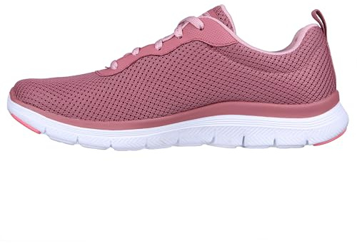 Skechers Damen Flex Appeal 4.0 Trainer , Mauve Mesh/Pink Trim, 35 EU