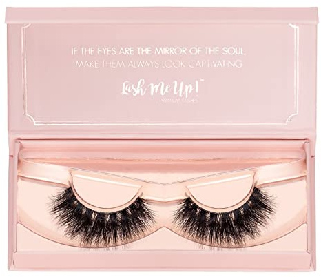 Crazy In Love von Lash Me Up!, professionelle 3D Falsche Wimpern, wiederverwendbar, über 25 Apps!