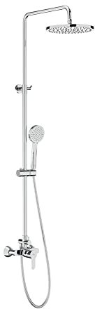 ROCA A5A9709C00 L20 Columna de Ducha Telescópica Monomando Cromo