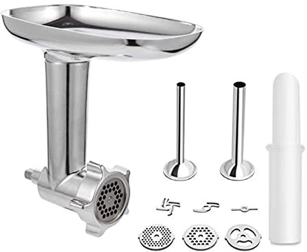 Sausage Stuffer Steel Kitchen Meat Grinders Sausage Stuffer Attachment For Kitchen Aid Stand Mixer For Appliances Kitchen Dining Bar