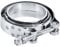 EVIL ENERGY 4.0 Inch V Band Clamp with Flange Male Female Stainless Steel 2PCS