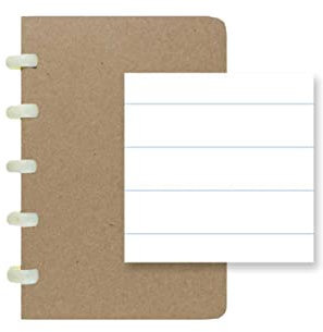 ATOMA Notizbuchsystem - Bio - A6 - Liniert