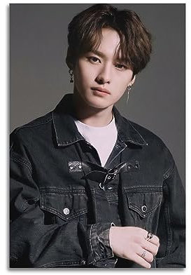 Stray Kids Poster Lee Know 3 Dekorative Leinwand Wand & Kunstbild Gemälde 60 x 90 cm