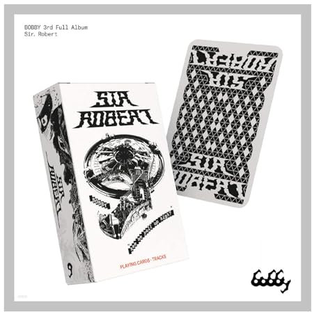 iKON BOBBY Sir. Robert 3rd Full Album Package+USB ID card+Playing photocard+Photocard+Tracking Sealed