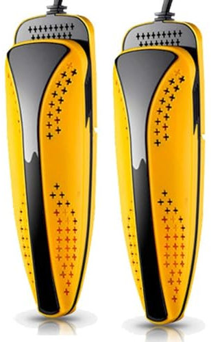 GeRRiT Sèche-Chaussures Électrique Désodorisant À L'ozone Sèche-Chaussures for Ski, Snowboard, Triathlon, Cyclisme, Golf Et Moto Chaussures Sèche-Chaussures Réglables (Color : Yellow)