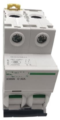 Kleiner Luftschalter IC65N 2P D32A, 16A/20A/40A/50A/63A D-Typ (Color : IC65N 2P D16A)