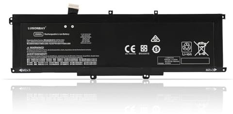 LUSONBAY ZG06XL HSTNN-IB8H L07045-855 L07351-1C1 ZGO6XL Laptop Battery Replacement for HP ZBook Studio G5 EliteBook 1050 G1 Series 11.55V 95.9Wh