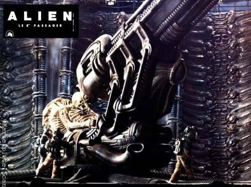 Alien-Film-Poster, 28 x 43 cm, Kunstwerk #a322