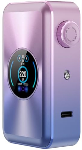 Vaporesso GEN MAX 220W Box Mod Akkuträger E-Zigarette Nikotinfrei Farbe Lila