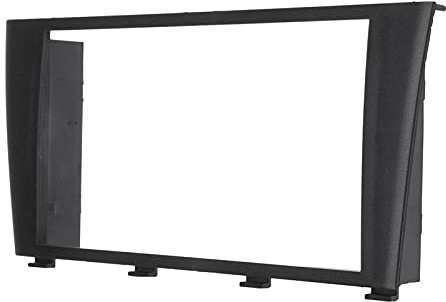 Double Din Cage,Car Stereo Frame CD Radio Stereo Facia Fascia Fitting Kit Surround ISO Lead Fit Use ForLEXUS IS200 IS300 1995-2006