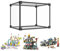 Vitrine Schaukasten für Lego 41430 80036 80049,Groß Acryl Transparente Staubdichte Display Case Box,50x30x40.5cm Thekenbox mit Tür für Modelle Figuren