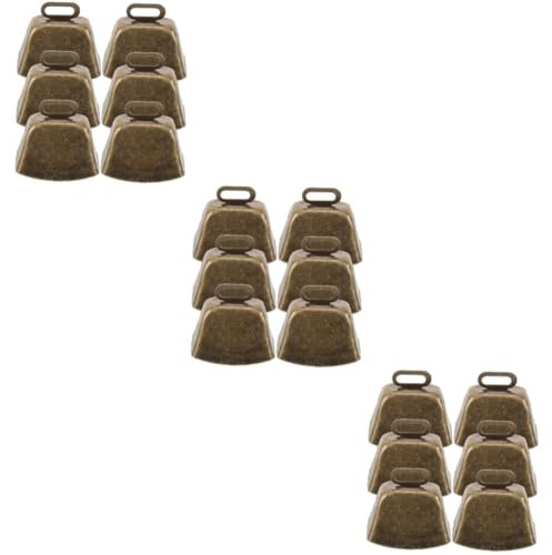 Parliky 18stücke Vintage Tierglocken Kupfer Lautstarke Weideglocken Für Kühe Schafe Und Pferde Dekorative Für Zuhause Und Garten