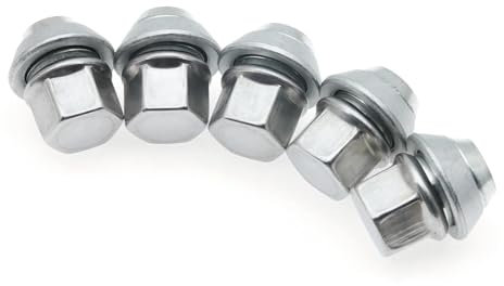 WTIXCRQ Radbolzen Radschraube Kompatibel Mit Ford Für Puma Für Kuga Für StreetKa Radmuttern Aus Legiertem Stahl M12x1,5, 19 MM, Bolzen, Radbolzen, 10 Stück