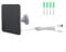 Bulevisiter Solar Panel Charger,Video Doorbell Solar Charger,Camera Solar Charger,5W Solar Panel Charger, For Ring Video Doorbell 4/3/2 Solar Charger With Power Cable(White)