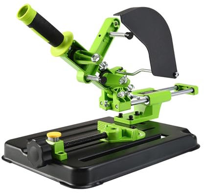 Lybunair Angle Grinder Bracket Adjustable 45 Degree Clamp Angle Cutter Support Bracket and Grinder Holder Bracket, Universal Pull Rod Angle Grinding Machine Stand