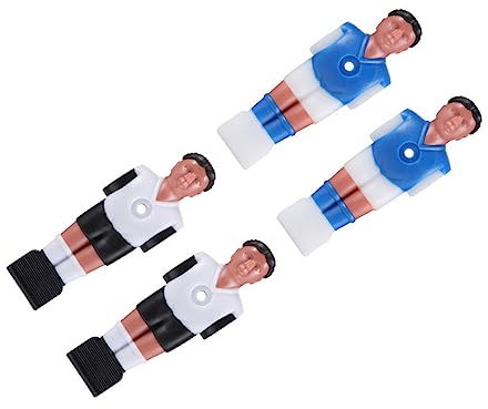 Happyyami Exquisites Fußballspiel-spielerspielzeug 4 Fußballmänner Einzigartiges Design Leicht Zu Erkennen Harzmaterial Glatt