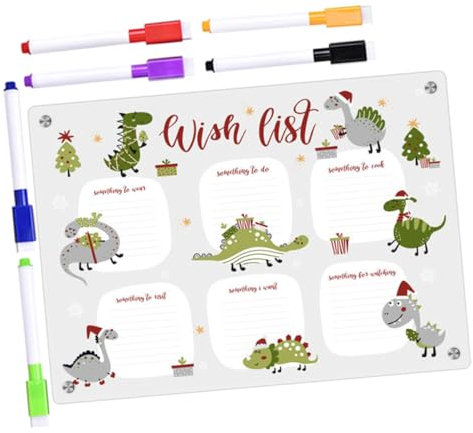 VILLFUL Magnetische Notiztafel Kühlschrankplaner Trocken Abwischbare Tafel Haushaltsorganisation Aufgabenplaner Für Küche Oder Büro