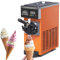DHMYYXGS Macchina Gelato Commerciale,Macchina Gelato Soft,Produzione 4-6kg/H,Gelatiera Autorefrigerante,per Gelato Soft,Yogurt, Crema Pasticcera E Sorbetto,ECC,Orange