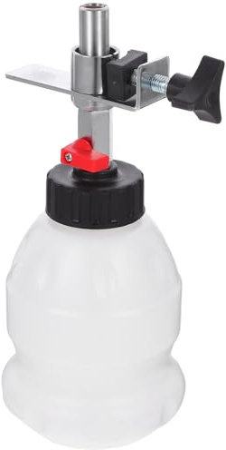 Gadpiparty 1l Auto Brake Fluid Pot for Filling Brake System and Manual Water Pump Use