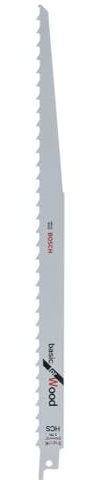 Bosch Professional Zubehör 2608650679 Säbelsägeblatt S 1617 K, Farbe, 300 x 19 mm