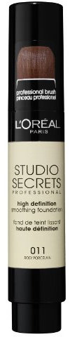 L'Oréal Paris Studio Secrets Foundation-Pinsel, 011 Rosy Porcelain, 17 ml