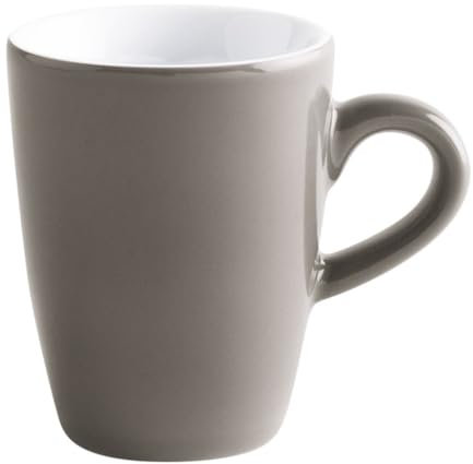 KAHLA 574732A72648C Pronto Colore Espresso-Obertasse hoch 0,10 l warm gray|Braun Espressotasse aus Porzellan