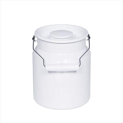 Riess 0339-033 Classic Milchkanne mit Deckel, 2 Liter, elfenbeinfarben