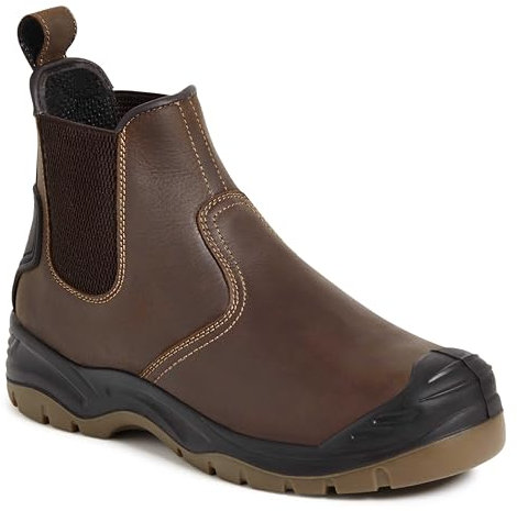 Apache Men's Ap715sm Safety Boots, Brown, 13 UK