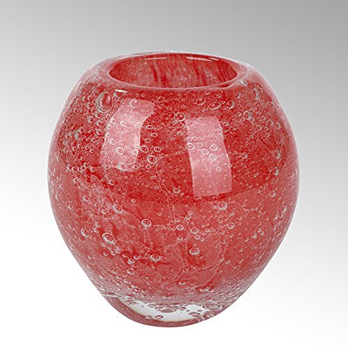 Lambert Salviato Windlicht/Vase H 12 D12 rot Glasaccessoires, One Size