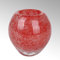 Lambert Salviato Windlicht/Vase H 12 D12 rot Glasaccessoires, One Size