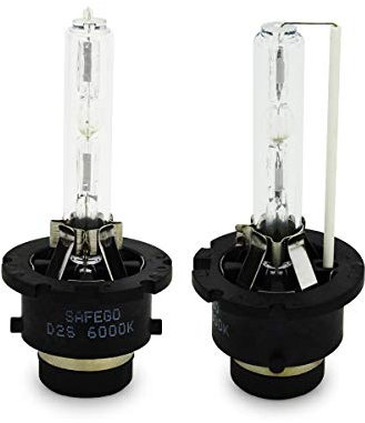 GOFORJUMP 2 STÜCKE Neue hohe intensität entladung Versteckte Lichter Kit DC12V 35 Watt 6000 Karat D2S Auto Xenon Lampe Keramik substrat