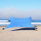Neso Zelte Gigante Beach Zelt, 2,5 m hoch, 3,3 m (11 ft) x 3,3 m (11 ft), Verstärkte Ecken und Kühlfach(Immergrün Blau)