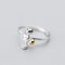 PRAK Damen Ring 925 Sterling Silber Verstellbar, Katze Tier Mit Bell Finger Ringe Für Frauen Schmuck Geschenk Geburtstagsgeschenk Student Style Bankett Wesentliche Kleidung Passende Geschenk