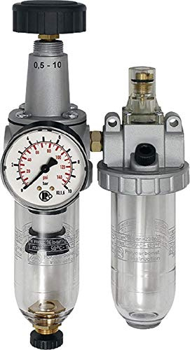 RIEGLER 174099-866 K P Wartungseinheit 2-tlg. »Standard«, mit PC-Behälter, BG 4, G 1, 1Stk
