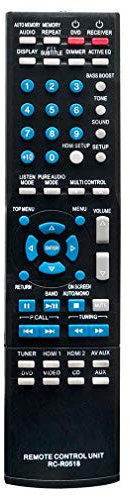 VINABTY Telecomando RC-R0518 sostituito per ricevitore AV Kenwood KRF-V5100D KRF-V6100D KRF-V6400D KRF-V5200D KRF-V6300D KRF-V7200D KRF-V6400DS
