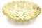 SumnaCon Countertop Metal Fruit Storage Bowl - Kitchen & Dining Table Display Basket - Gold