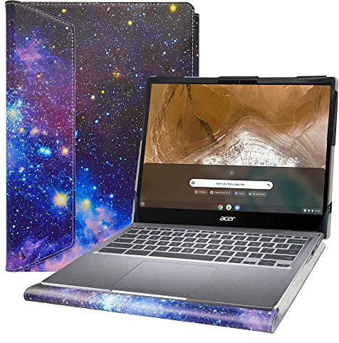 Alapmki - Custodia protettiva per laptop Acer Chromebook Spin 713 CP713-2W/Acer Chromebook Enterprise Spin 713 CP713-2W [nota: non compatibile con ACER CHROMEBOOK 13 CB713-1W],Galaxy