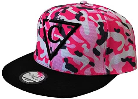 Capiche [89 VARIATIONEN] Special Series Snapback Cap - Kappe - One Size - Unisex - Herren - Damen - Pink Camo