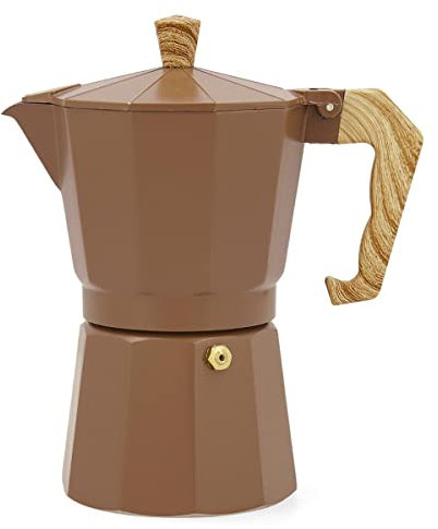 Quid CAMEL Cafetera Aluminio Fundido 12 Tazas, 7579005