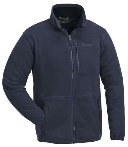 Pinewood Herren Finnveden Fleece Jacke - Fleecejacke Herren - vielseitiges Fleece aus 240g Anti-Pilling Fleece mit Reißverschluss-Taschen und verstellbarem Saum