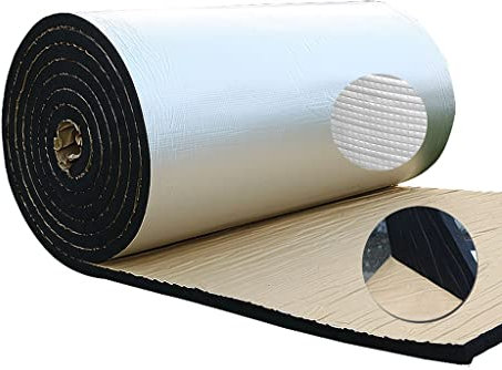 BBGS Geräusche Isoliermatte, 10m Autosound Proofing Dämpfung Wagen Lastwagen Anti-Lärm Schalldämmung Baumwolle Geschlossenzelliger Schaum (Size : 5mm Thickness)