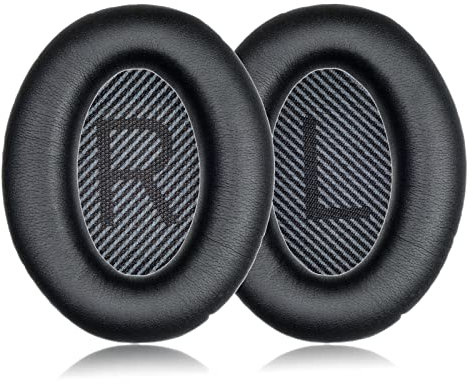 JHZZWJ Earpads Compatible with Bose QuietComfort 15 QC15 QC25 QC35 QC2 Ae2 Ae2i Ae2w SoundTrue/SoundLink Around Ear Cushion Pads Professional Headphones Ear Pads Cushions Replacement