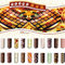 Schokoladen-Transferplatte, Polycarbonat, Schokolade, DIY, handgefertigt, Schokolade, magnetisch, 50 Blatt (19324)