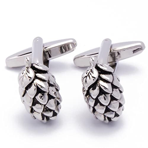 Manschettenknöpfe - Hop Bier Brauerei Silber