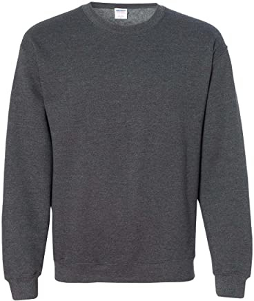 Gildan Fleece Crewneck Sweatshirt, G180 Dark Heather