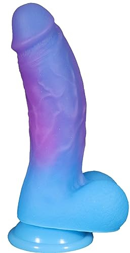 Godemichet Réaliste Épais 20 cm Point G & Anal, Ventouse, Harnais Strap-On