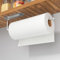 Silber Küchenrollenhalter Ohne Bohren - Rollenhalter - Beide Sind Zum Kleben und Bohren Erhältlich - Verbesserter Küchenrolle Aus Aluminium - Haushaltsrollenhalter - Kitchen Paper Holder