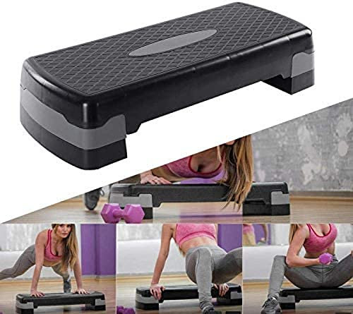 Aerobic-Trainingsplattform, verstellbare Sportgeräte-Schrittplattform für Sport und Fitness, verstellbare Workout-Fitness-Stepper-Übungsplattform, 1 Stück